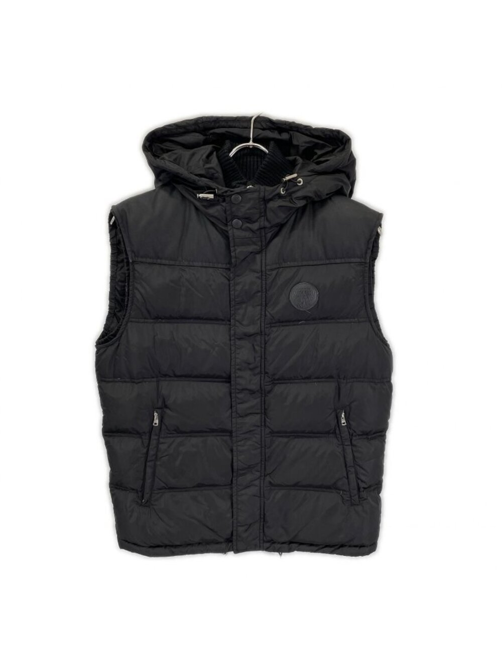 Gucci Black Nylon Down Vest 46